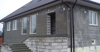 Фасад из газобетона для дома в Чите - Строй-Чта, качественная отделка от 2106 руб.